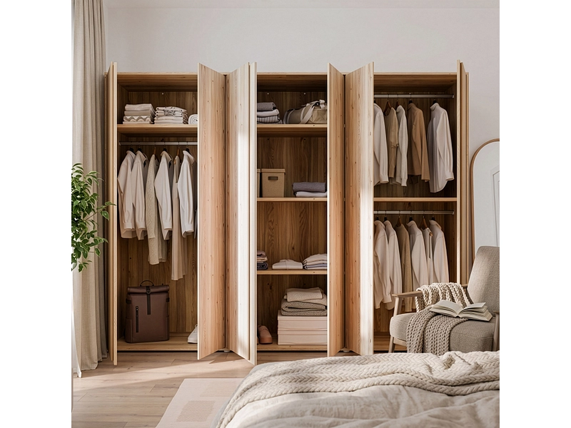 Drehtürenschrank LUMIA eiche Drehtürenschrank LUMIA eiche