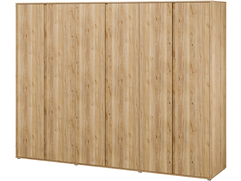 Drehtürenschrank LUMIA eiche Drehtürenschrank LUMIA eiche