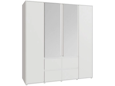 Drehtürenschrank LUMIA weiss