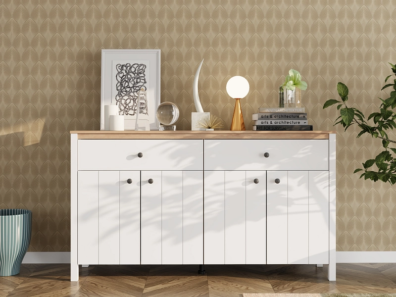 Sideboard BEDFORD 4 ante 2 cassetti Sideboard BEDFORD 4 ante 2 cassetti