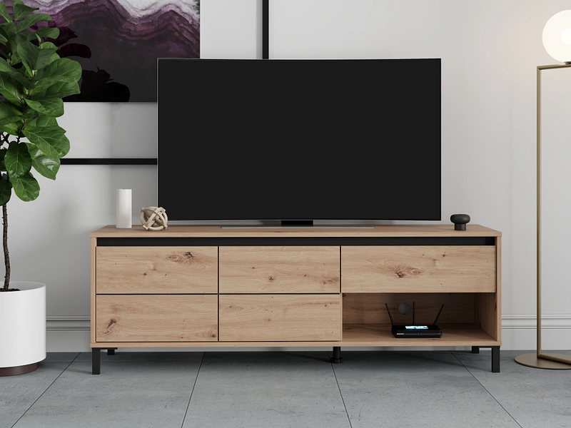 Meuble TV MARRON Meuble TV MARRON