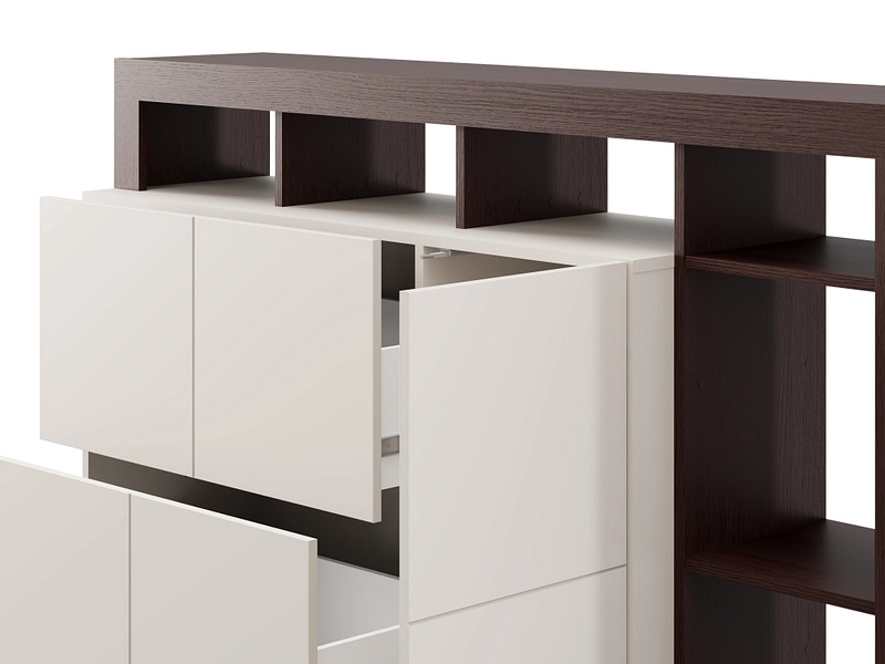 Sideboard ARGYLL 1 anta 2 cassetti Sideboard ARGYLL 1 anta 2 cassetti