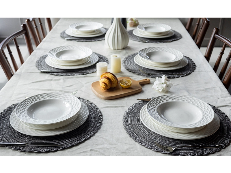 Set vaisselle MANON porcelaine