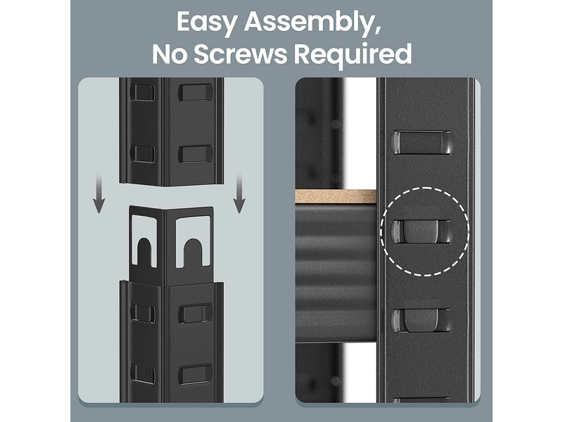 SONGMICS Set di 2 scaffali per carichi pesanti SMART SONGMICS Set di 2 scaffali per carichi pesanti SMART