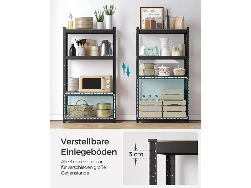 SONGMICS Set di 2 scaffali per carichi pesanti SMART SONGMICS Set di 2 scaffali per carichi pesanti SMART
