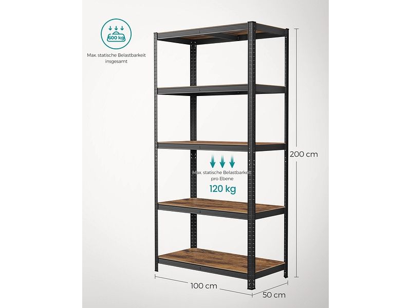 SONGMICS Scaffale per carichi pesanti SMART SONGMICS Scaffale per carichi pesanti SMART