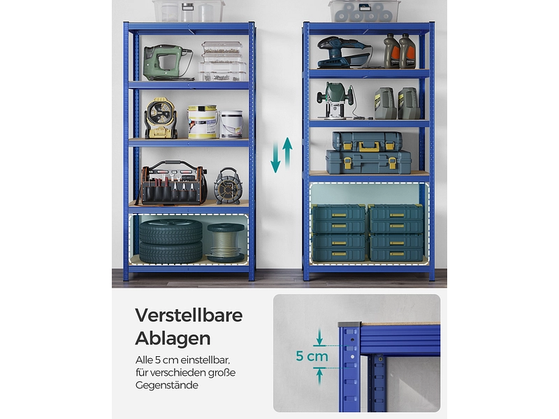 SONGMICS Scaffale per carichi pesanti SMART SONGMICS Scaffale per carichi pesanti SMART