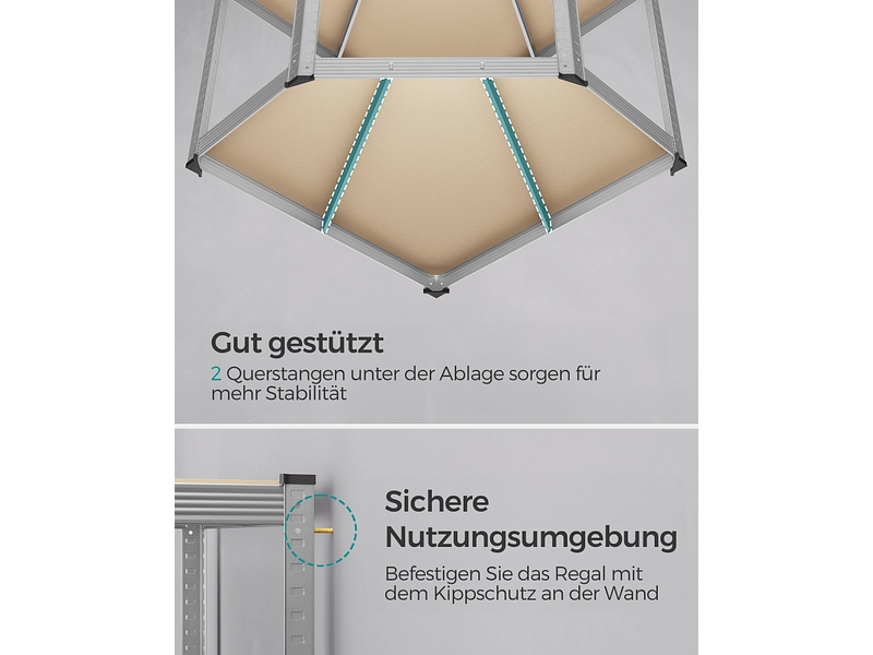 SONGMICS Scaffale per carichi pesanti SMART SONGMICS Scaffale per carichi pesanti SMART