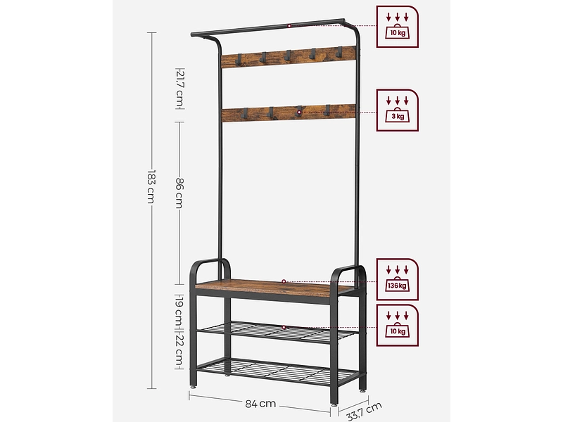Garderobe SONGMICS HOLD Garderobe SONGMICS HOLD