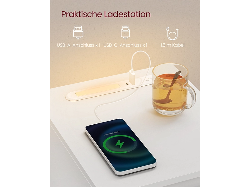 Nachttisch SONGMICS LIGHTY 1 Schublade