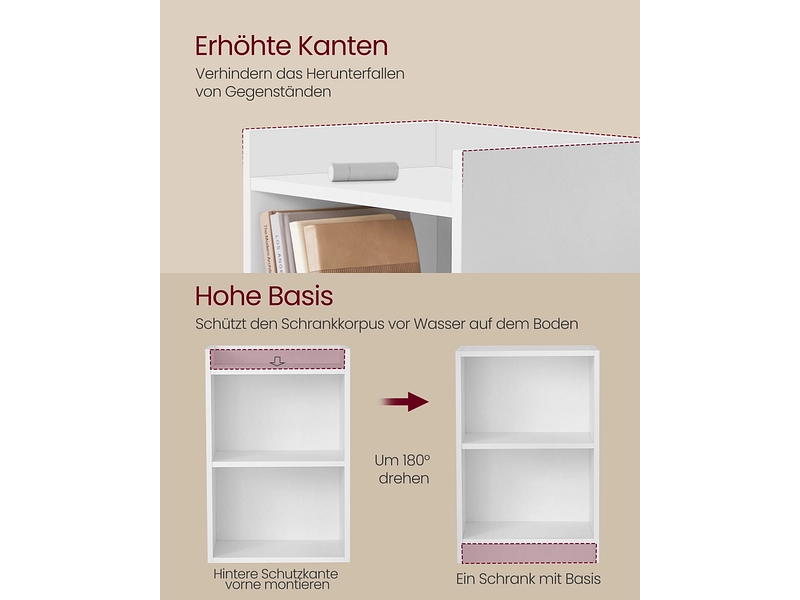Nachttisch SONGMICS LIGHTY
