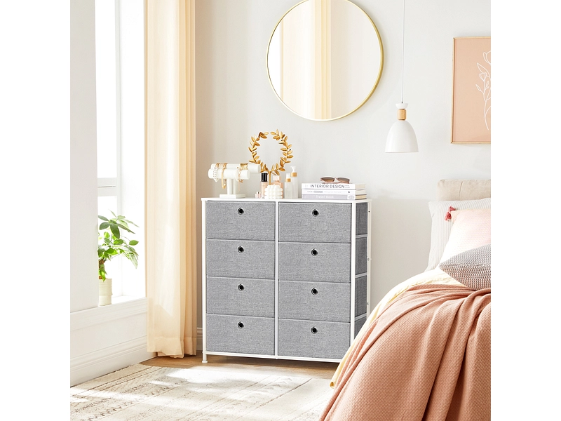 Commode SONGMICS LIGHTY 8 tiroirs Commode SONGMICS LIGHTY 8 tiroirs