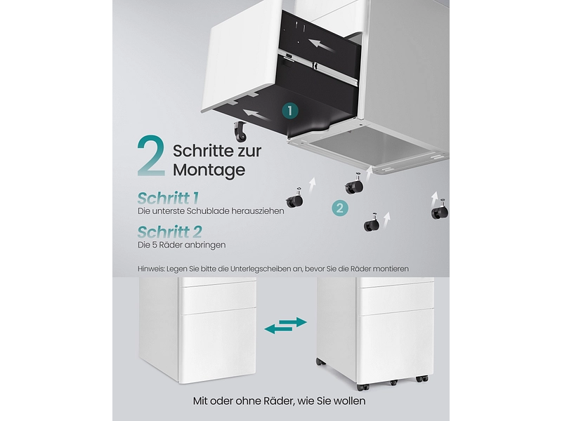 Schubladenelement SONGMICS LIGHTY Schubladenelement SONGMICS LIGHTY