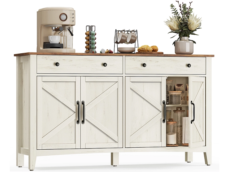 Sideboard SONGMICS SADY 4 Türen 2 Schubladen Sideboard SONGMICS SADY 4 Türen 2 Schubladen