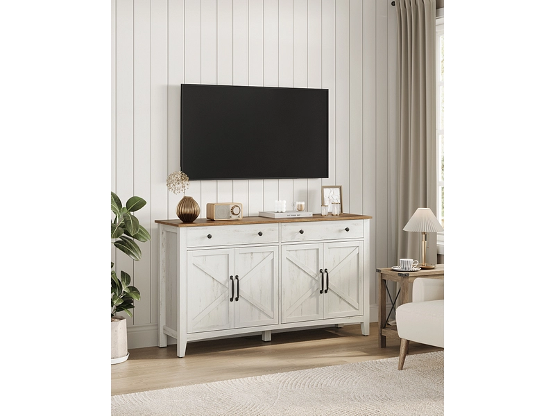 Sideboard SONGMICS SADY 4 Türen 2 Schubladen Sideboard SONGMICS SADY 4 Türen 2 Schubladen