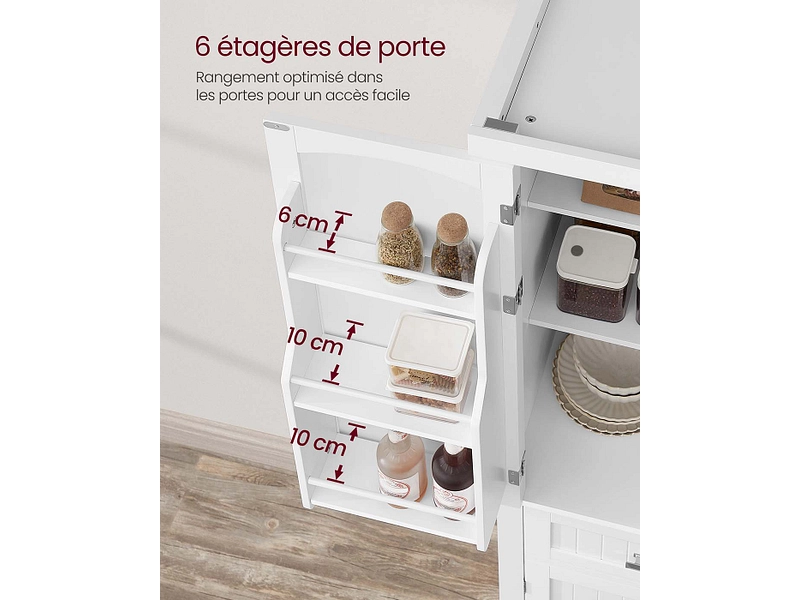 Armoire de rangement LIGHTY blanc nuage Armoire de rangement LIGHTY blanc nuage