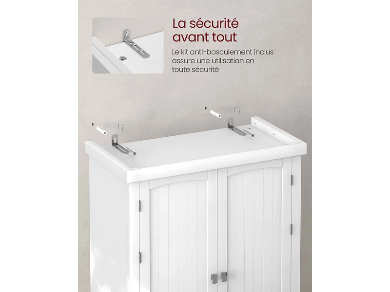 Armoire de rangement LIGHTY blanc nuage Armoire de rangement LIGHTY blanc nuage