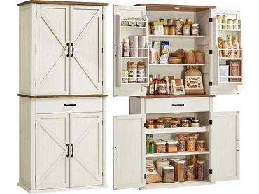 Armoire de rangement SADY blanc Armoire de rangement SADY blanc