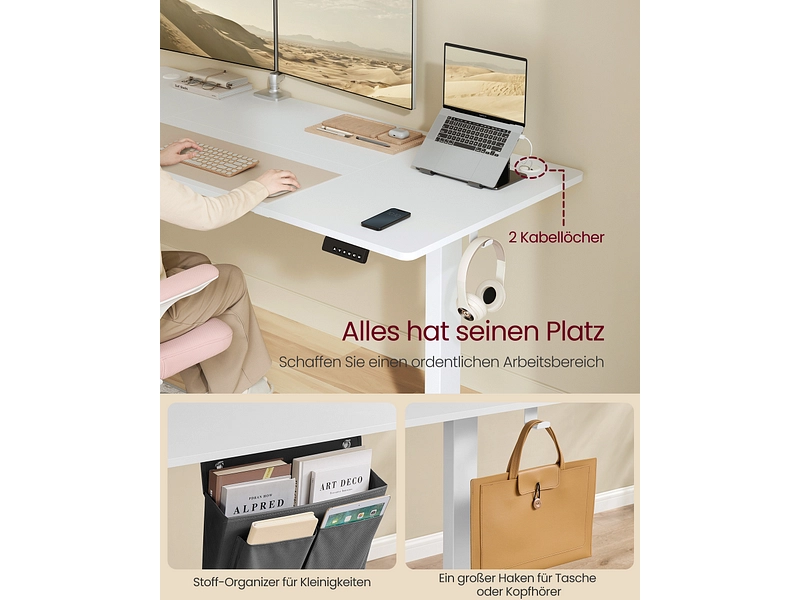 Elektrischer Schreibtisch SONGMICS LIGHTY Elektrischer Schreibtisch SONGMICS LIGHTY