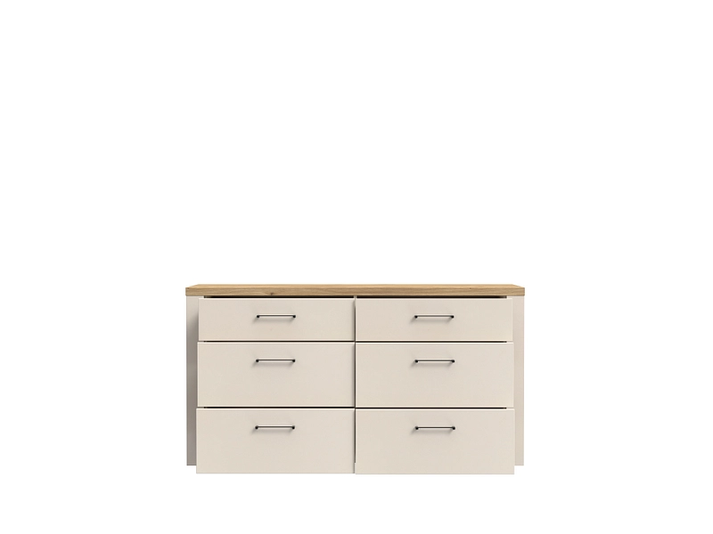 Kommode NELLEKE 6 Schubladen Kommode NELLEKE 6 Schubladen