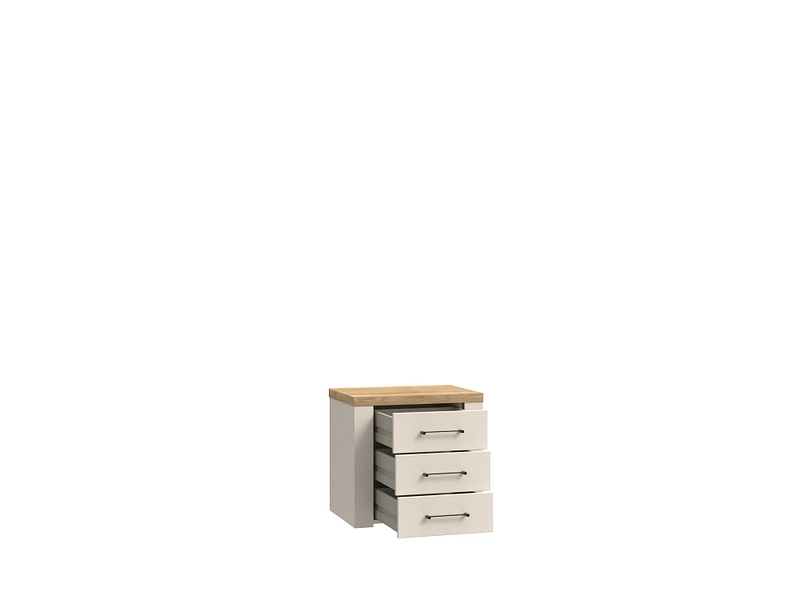 Nachttisch NELLEKE 3 Schubladen