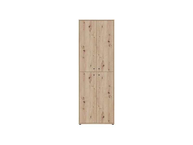 Armoire de rangement TEMPRA 2 chêne artisan