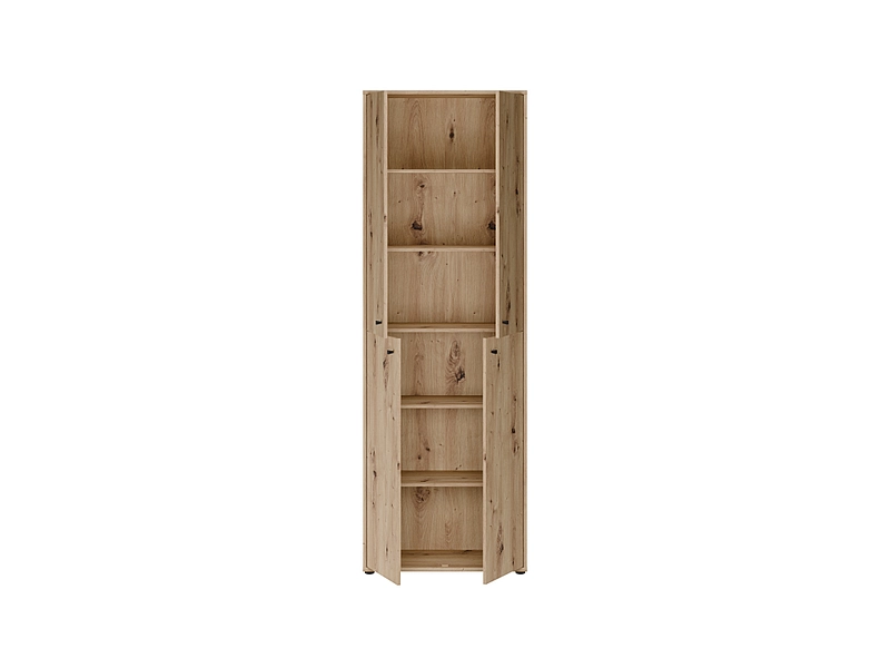 Armoire de rangement TEMPRA 2 chêne artisan