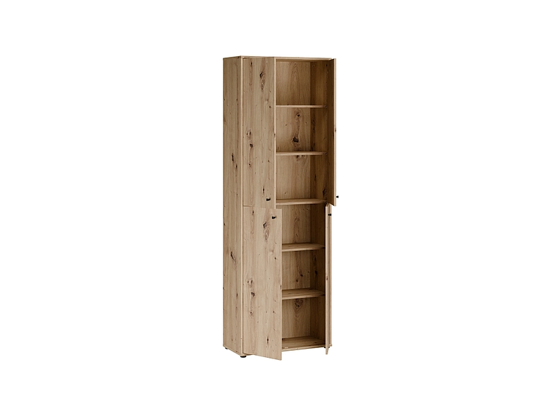 Armoire de rangement TEMPRA 2 chêne artisan