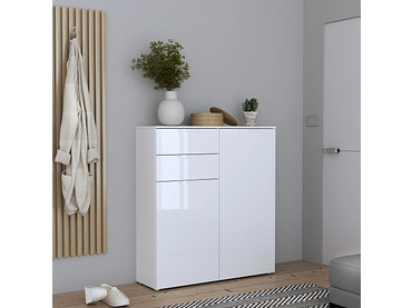 Kommode SIENNA 2 Türen 2 Schubladen Kommode SIENNA 2 Türen 2 Schubladen
