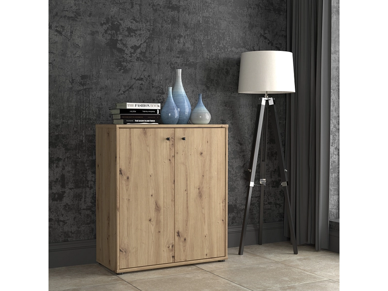 Kommode 2-türig T2KK60 TEMPRA von Forte Artisan Oak