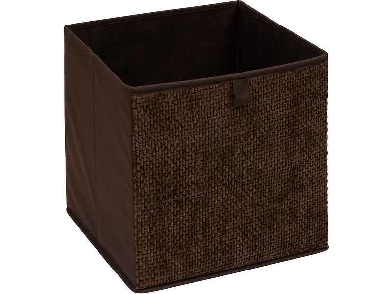 Aufbewahrungsbox CUBODECO dunkelbraun Aufbewahrungsbox CUBODECO dunkelbraun