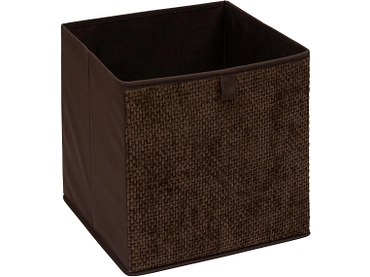 Aufbewahrungsbox CUBODECO dunkelbraun Aufbewahrungsbox CUBODECO dunkelbraun