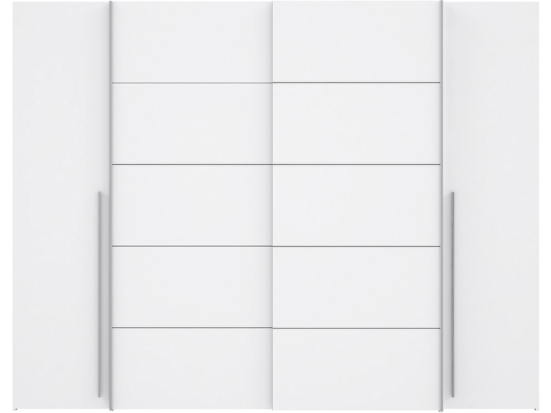 Schrank mit beiden Türarten SIENA weiss