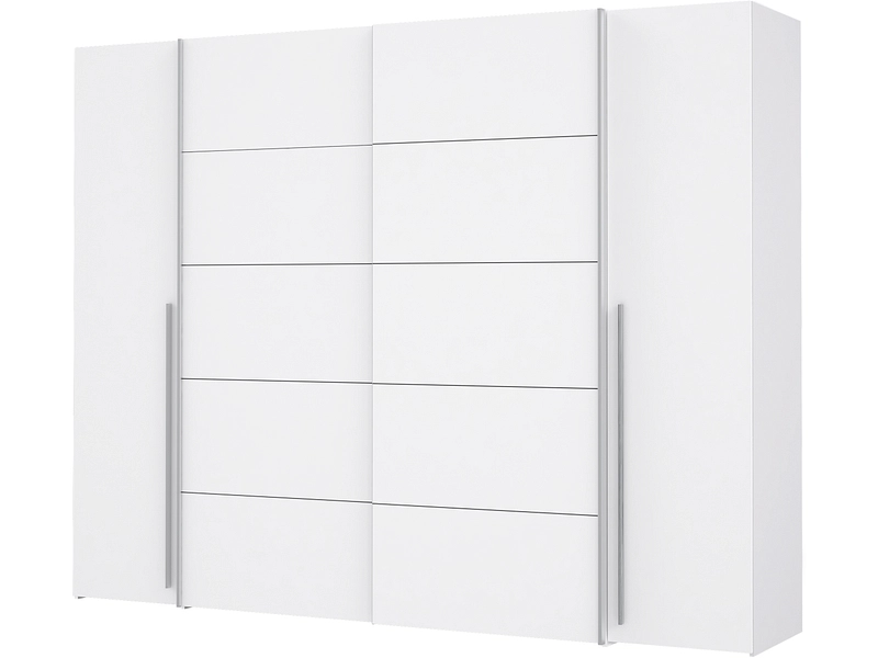 Schrank mit beiden Türarten SIENA weiss
