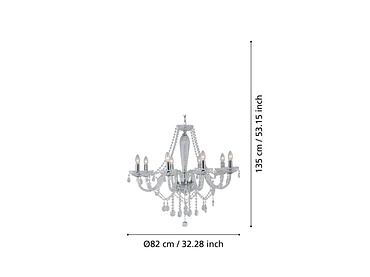 Hängelampe BASILANO 1 LED