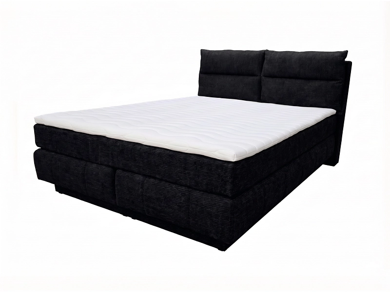 Boxspring KADI noir Boxspring KADI noir