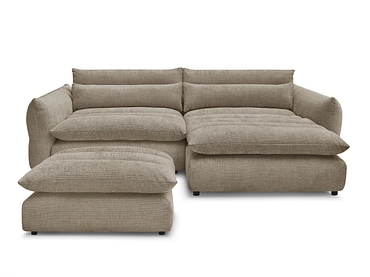 Ecksofa mit Hocker BOBOCHIC NEIL