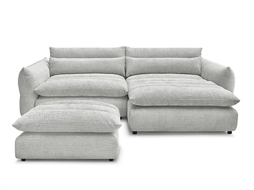 Ecksofa mit Hocker BOBOCHIC NEIL
