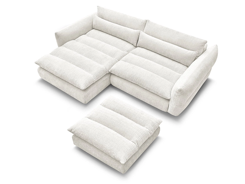 Ecksofa mit Hocker BOBOCHIC NEIL