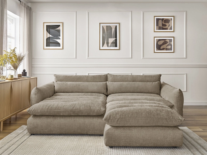 Ecksofa mit Hocker BOBOCHIC NEIL