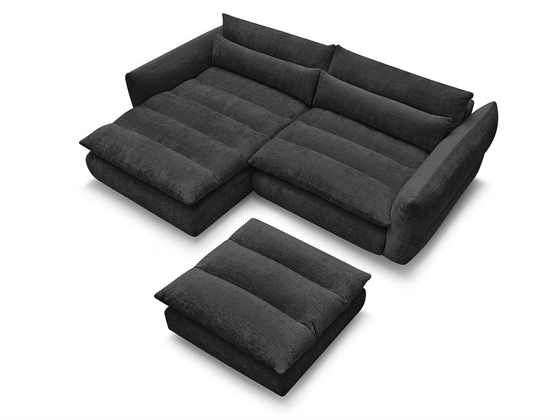 Ecksofa mit Hocker BOBOCHIC NEIL