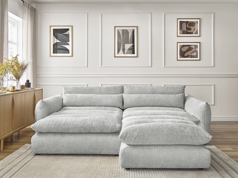 Ecksofa mit Hocker BOBOCHIC NEIL