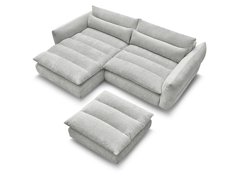 Ecksofa mit Hocker BOBOCHIC NEIL