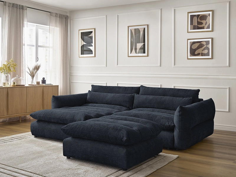 Ecksofa mit Hocker BOBOCHIC NEIL