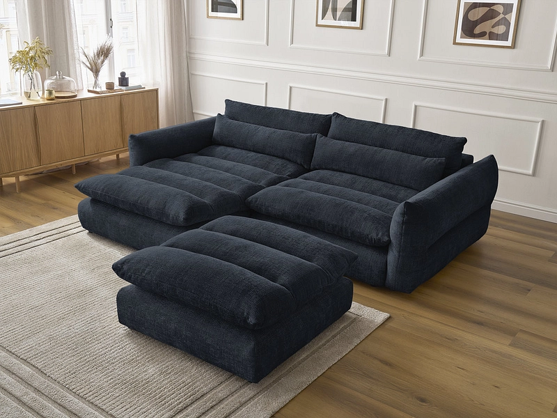 Ecksofa mit Hocker BOBOCHIC NEIL