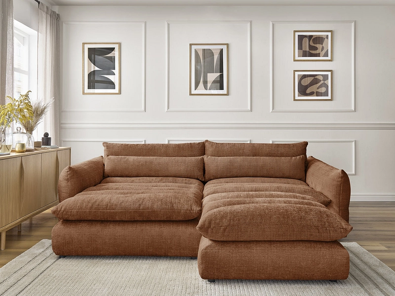 Ecksofa mit Hocker BOBOCHIC NEIL