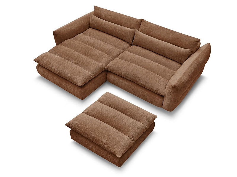 Ecksofa mit Hocker BOBOCHIC NEIL