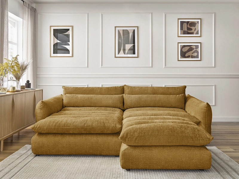 Ecksofa mit Hocker BOBOCHIC NEIL