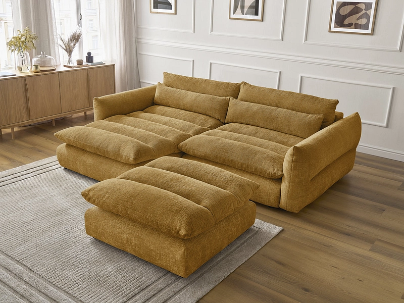 Ecksofa mit Hocker BOBOCHIC NEIL