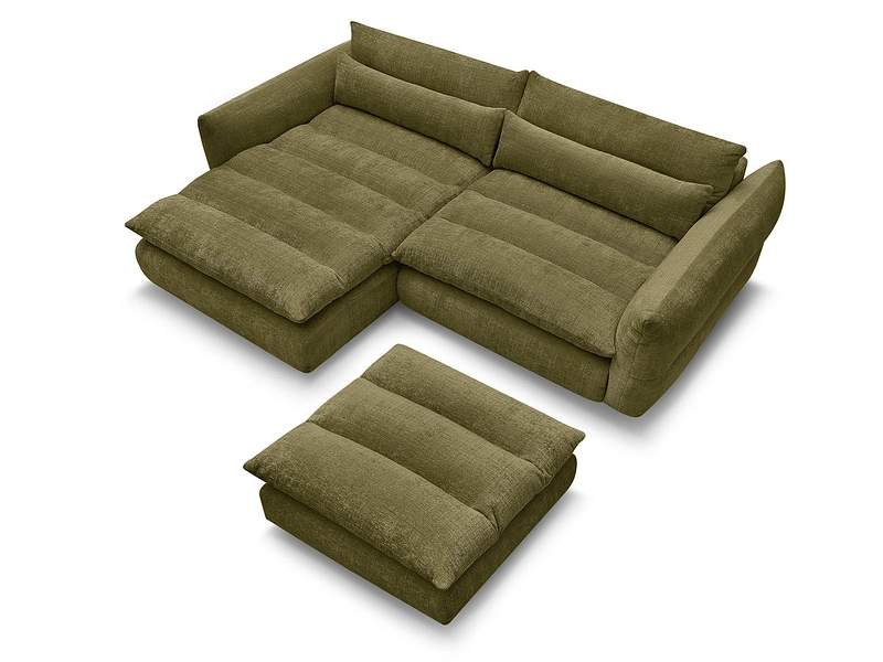 Ecksofa mit Hocker BOBOCHIC NEIL